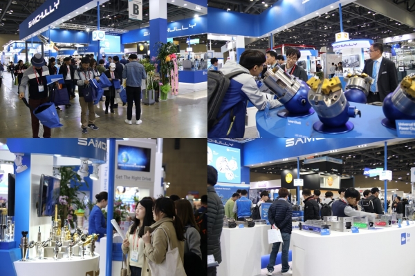 삼천리기계는 지난 3일부터 7일까지 총 5일 간 일산 킨텍스에서 개최한 ‘SIMTOS 2018’에 역대 최대 규모인 32부스로 참가한 바 있다.