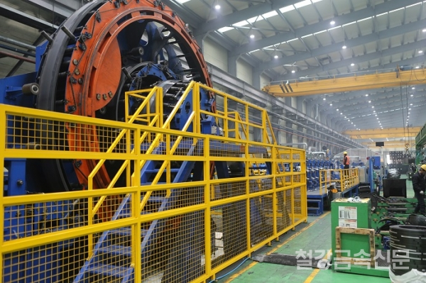 한진철관 7인치 신규 조관기