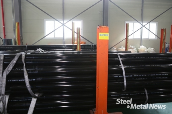 엠스틸 당진공장 제품