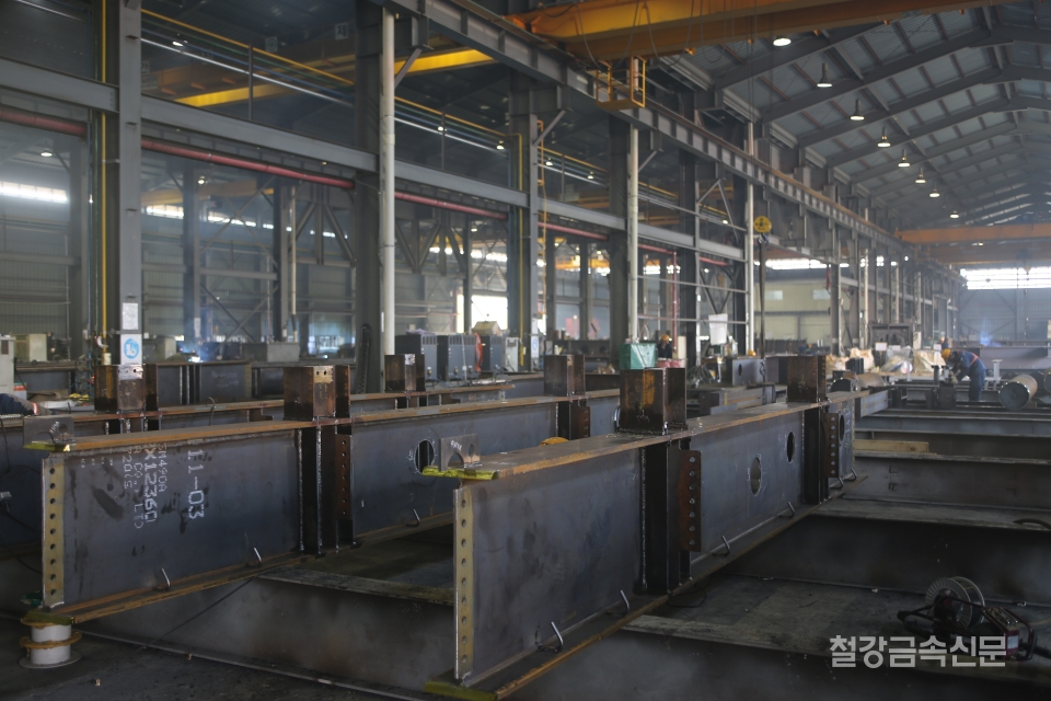 케이테크코리아 공장 내부 전경