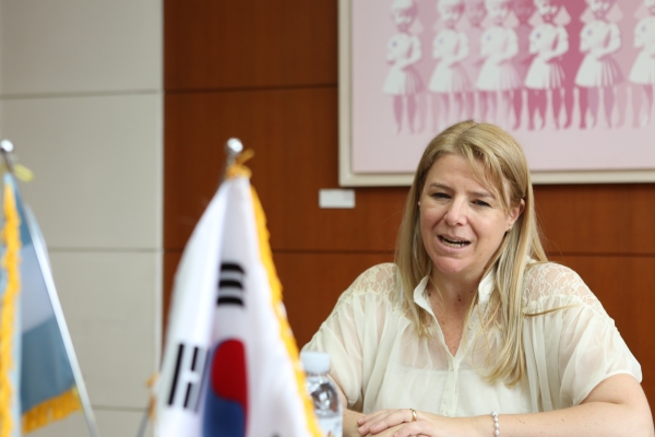 아르헨티나 생산노동부 카롤리나 산체스 차관