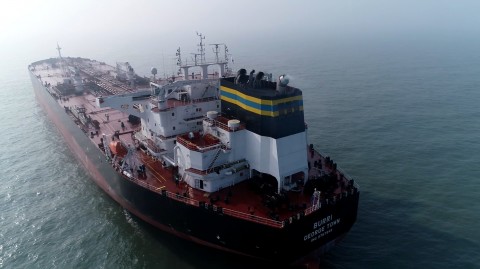 파나시아의 스크러버를 설치한 TMS Burri호. (사진=파나시아)