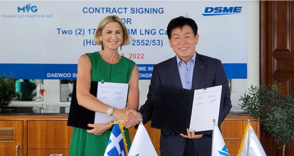 오른쪽 대우조선해양 박두선 사장