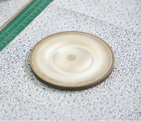 생기원에서 개발한 단일 합금타겟. (사진=생산기술연구원)