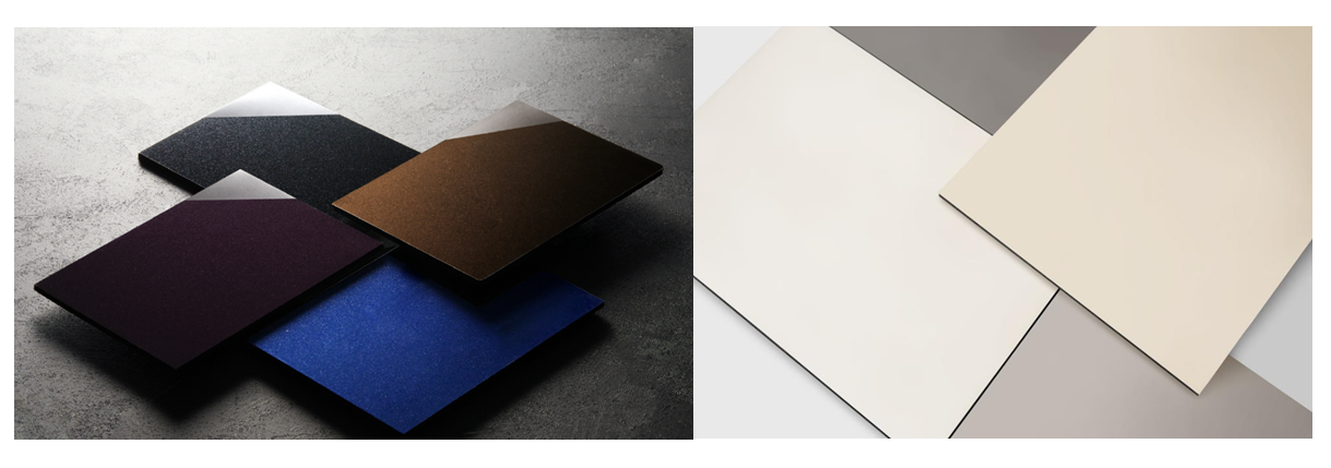 동국제강의 '무용제형' 컬러강판 럭스틸 BM유니글라스와 고함량 친환경 바이오매스 럭스틸 BM-PCM