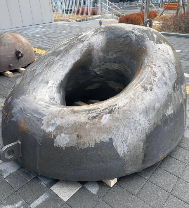 3D프링팅 기술로 제작된 선박용 벨마우스