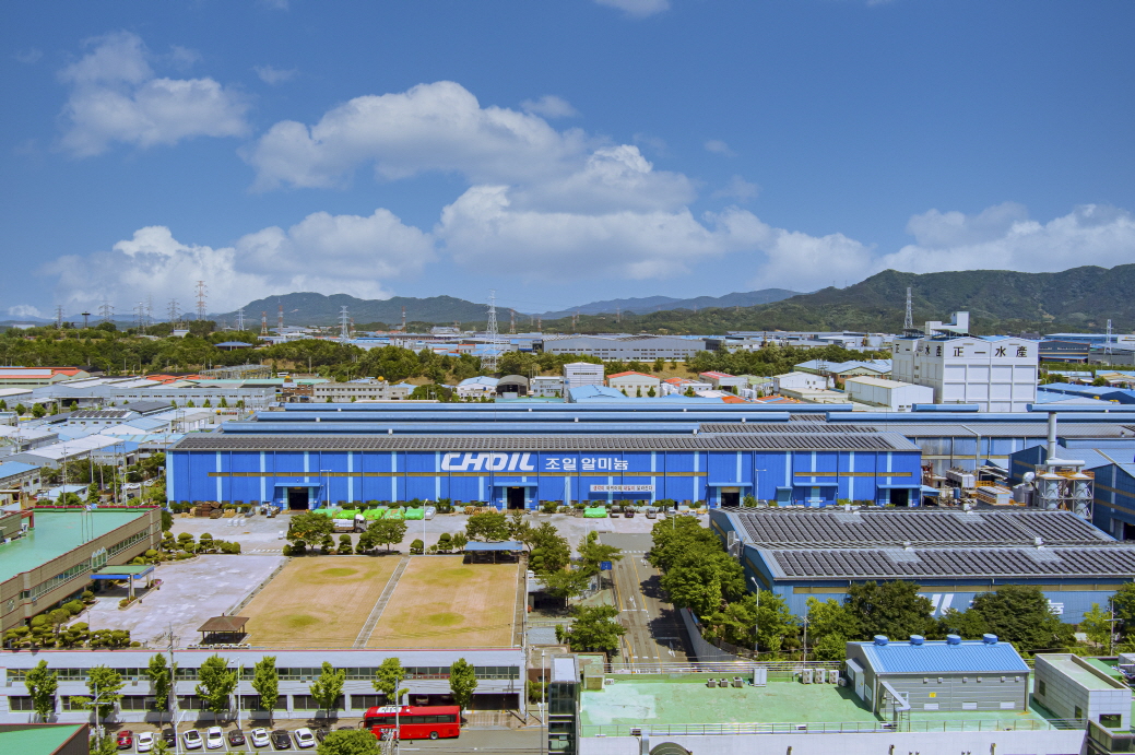 조일알미늄 본사 전경