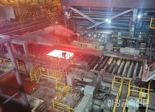 모든 피해가 복구된 2후판공장.(사진=포스코)