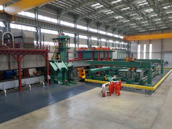 ▲세종4공장에 증설될 8,500톤 규모의 압출 설비 모습이다.