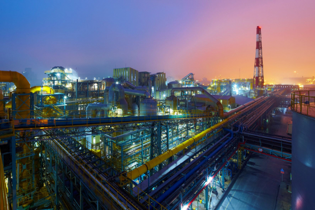 고려아연 온산제련소 전경