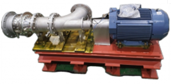 가변형 운전기술이 적용된 중대형 축류펌프. (사진=생산기술연구원)