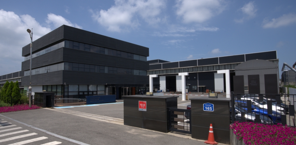 현재 운영 중인 서산공장 전경(본사 사무소는 경기도 안양시)