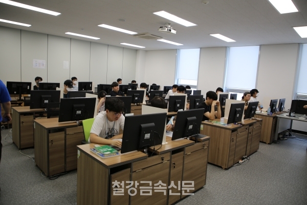 제21회 전국 학생 금형 3차원 CAD기술경진대회 본선대회. (사진=철강금속신문)