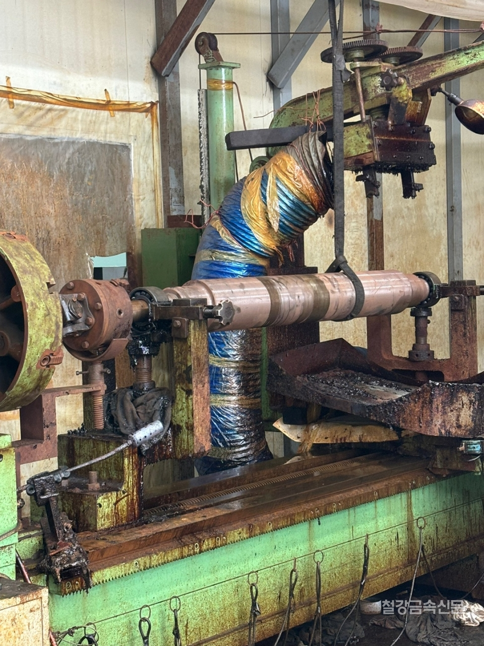 대한롤 생산 작업대