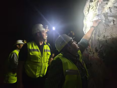 美 지질조사국이 알몬티 대한중석 상동 광산 현지 실사를 실시했다. 사진=알몬티 대한중석