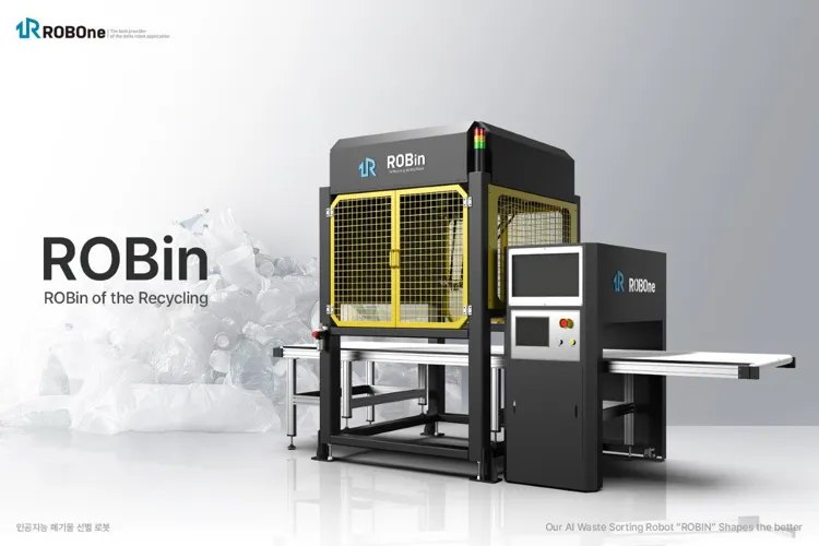 로보원(ROBOne)이 개발한 '폐기물 선별 로봇' 로빈(ROBin)