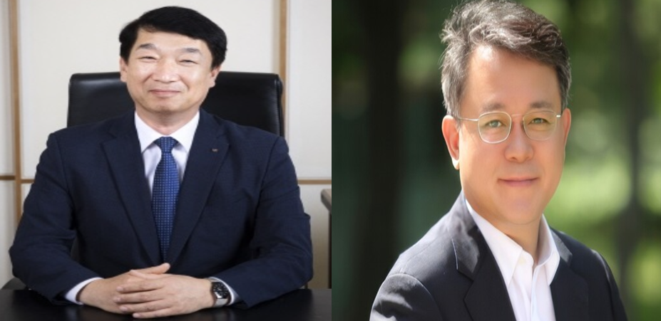 (왼쪽부터) 박상훈 동국씨엠 대표 이사 사장, 포스코스틸리온 천시열 대표 이사 사장