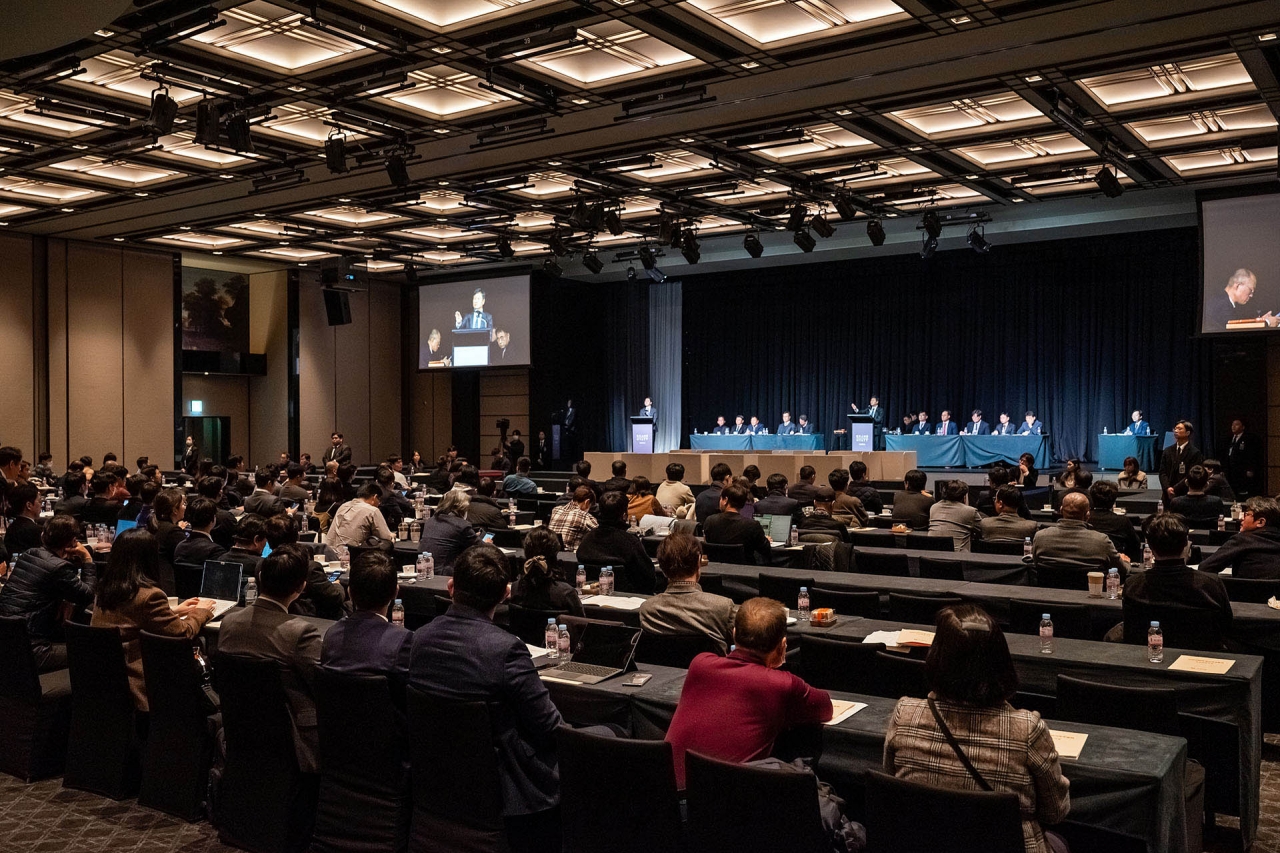 고려아연 임시주주총회 모습