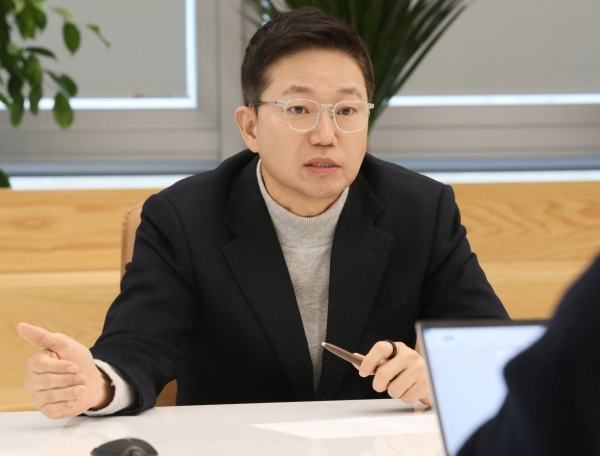 현대제철 판재영업담당 김성민 상무. /현대제철