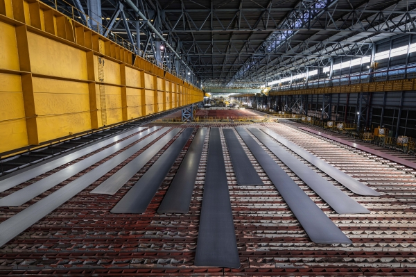 포스코가 생산한 고망간강 후판 제품. /포스코홀딩스