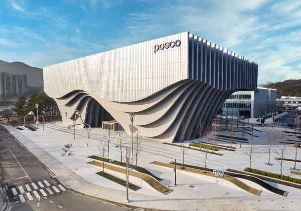 ‘Park1538광양’ 홍보관 외관(측면) /포스코