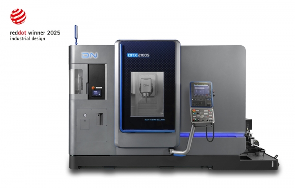 DN솔루션즈의 레드닷 수상 복합가공기 ‘DNX2100’. (사진=DN솔루션즈)
