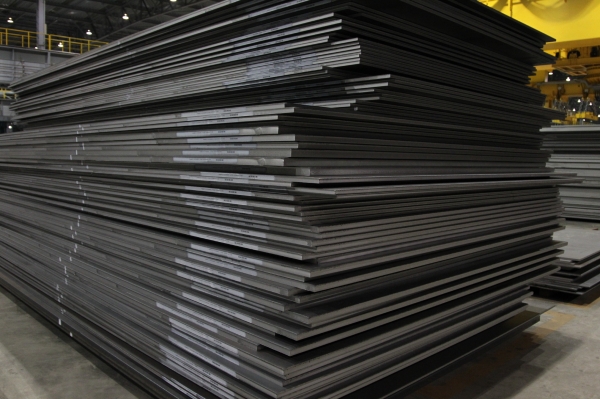 현대제철 당진제철소에서 생산되는 후판. /현대제철