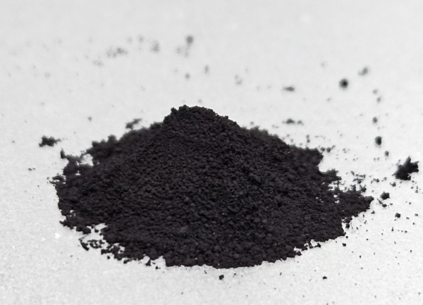 폐타이어에서 추출한 재생 카본블랙. 출처=포스코스틸리온