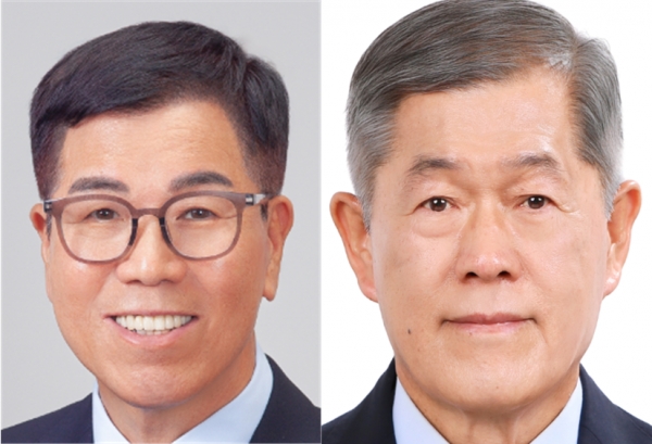 이상춘 에스씨엘 대표이사(좌)와 서호권 신도 대표이사(우). (사진=중소기업중앙회)