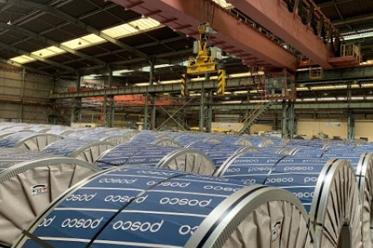 ▲ 포스코 STS 포장