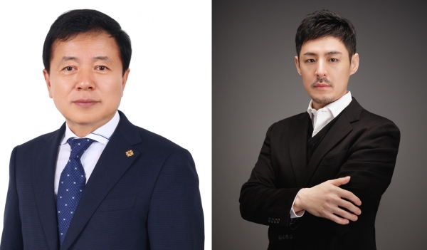 전제중 에스아이티 대표이사(좌)와 황재윤 리하온 대표이사(우). (사진=중소기업중앙회)