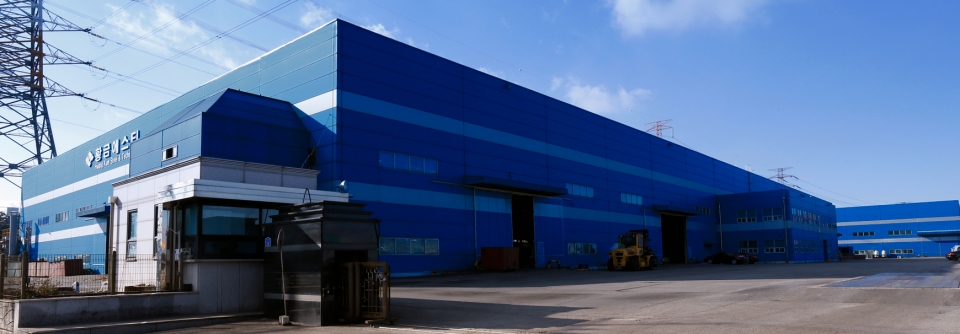 황금에스티 당진공장 전경