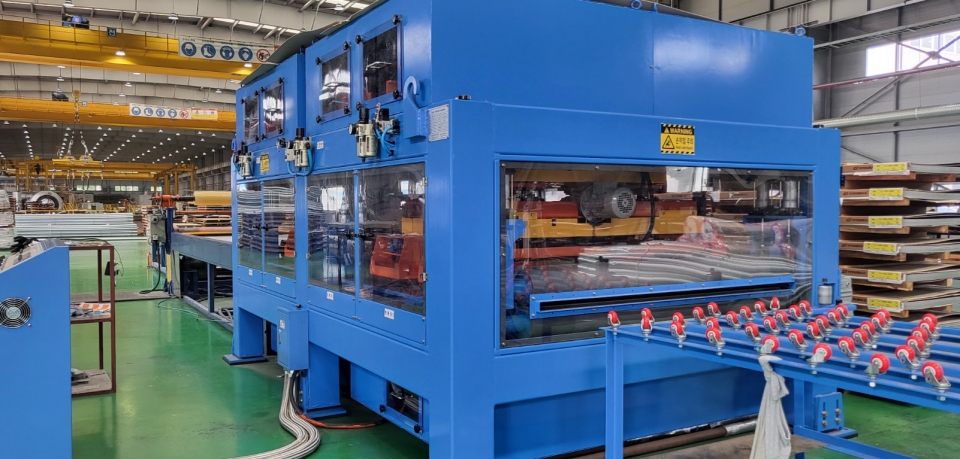 황금에스티 당진공장 HANJI TEXTURE MACHINE