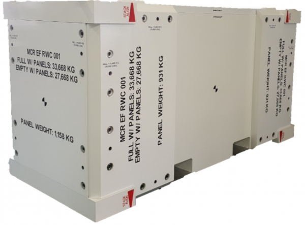 대창솔루션 원전폐기물 저장장치(RWC). (사진=대창솔루션)