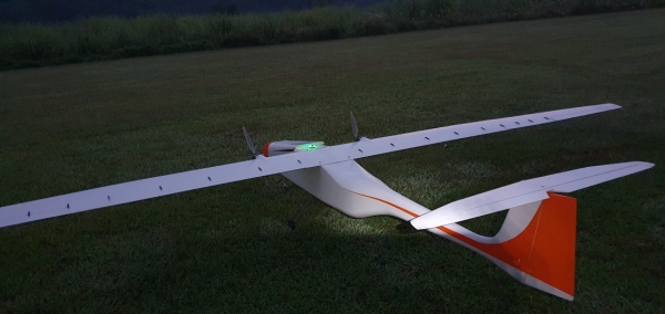 12시간 연속 비행 성공한 KIMS 연료전지 추진 무인기. (출처=재료연구원)