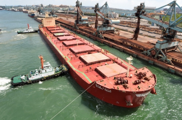 HMM의 건화물선(Dry Bulk) Global Trust호. /HMM