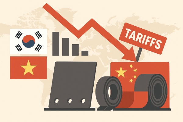 한국과 베트남이 연이어 수입 규제에 나서면서 철강 교역의 균형점이 바뀌고 있다.