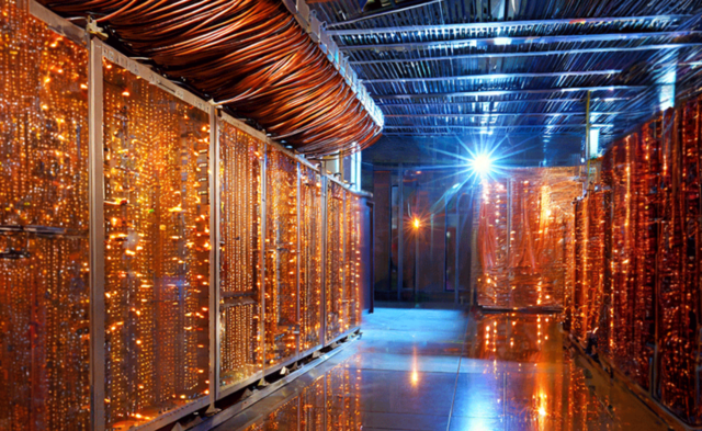 ▲ 인공지능 데이터센터에 구리가 사용되는 이미지