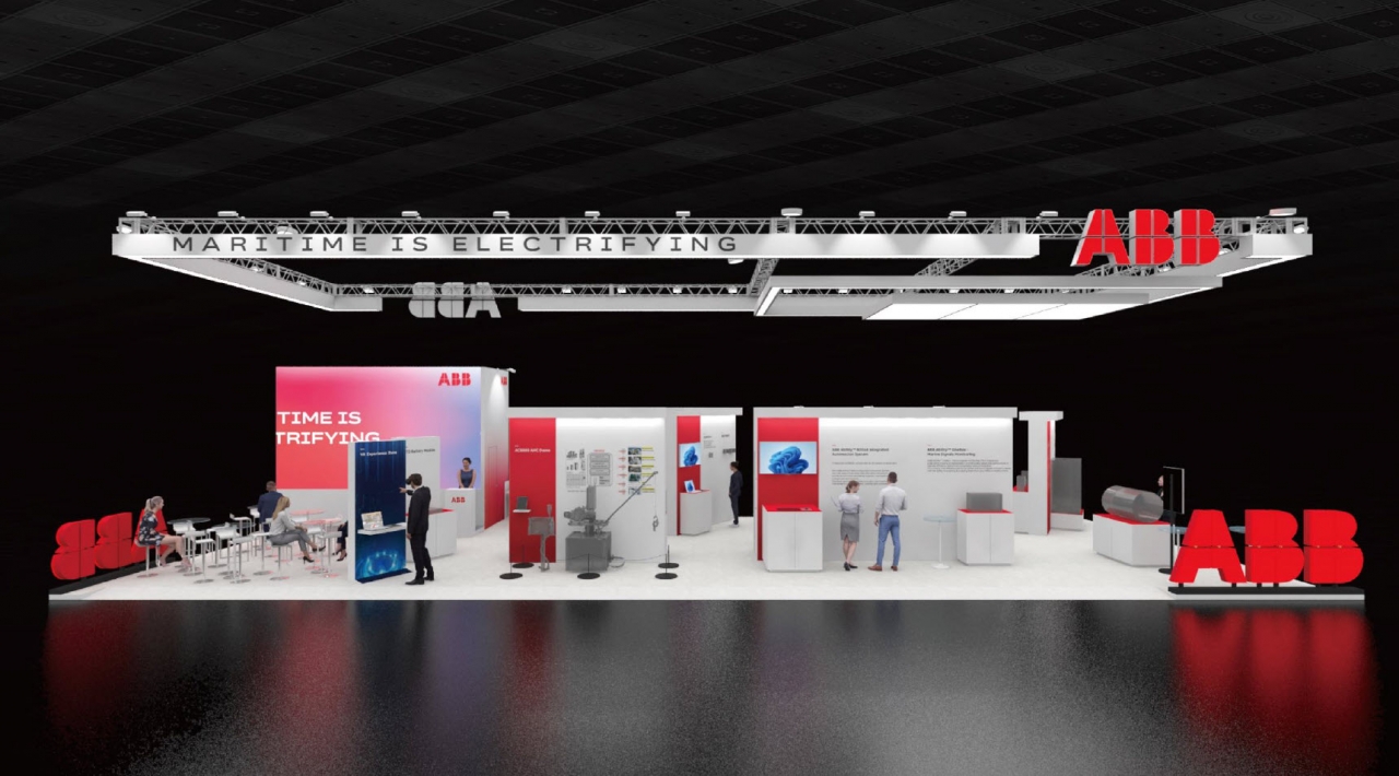 ▲ ABB '코마린 2025' 부스 조감도 (사진제공 = ABB)