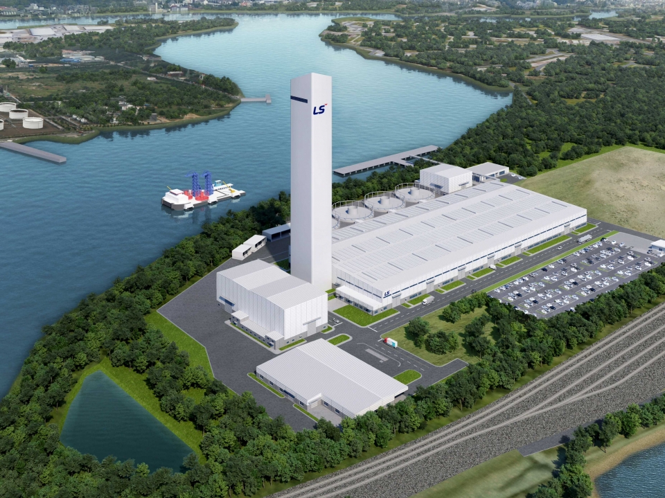 LS전선 미국 자회사, LS그린링크의 미국 버지니아주 해저케이블 공장 조감도(제공=LS전선)
