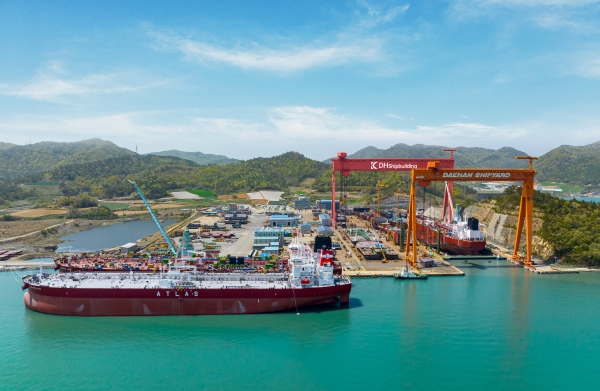 대한조선 전경. 대한조선