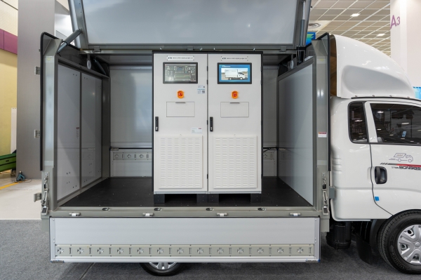 KTR 이동형 배터리 자동화 검사 시스템. (사진=KTR)