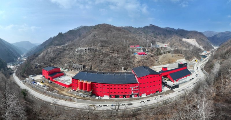 영월 상동 광산 선광장(출처=연합뉴스)