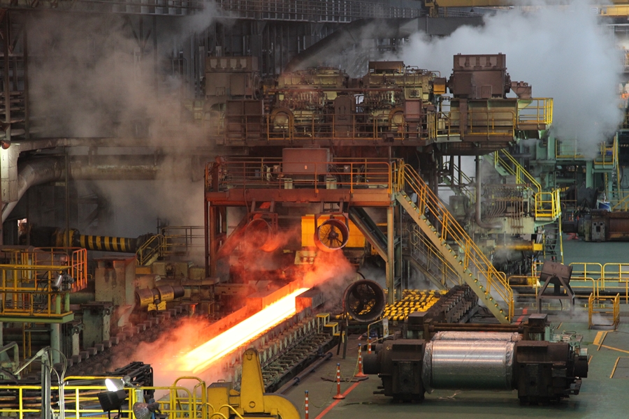 현대제철 열연공정. 현대제철