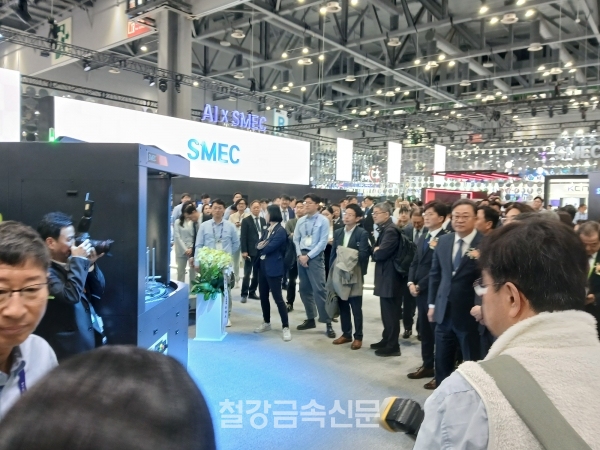 ‘SIMTOS 2026’ VIP 투어. (사진=철강금속신문)