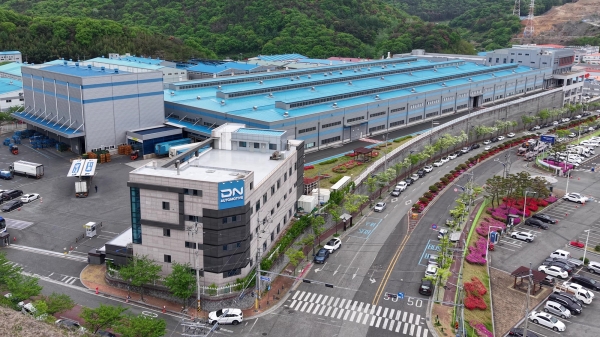 DN오토모티브 양산 본사 전경. (사진=DN오토모티브)