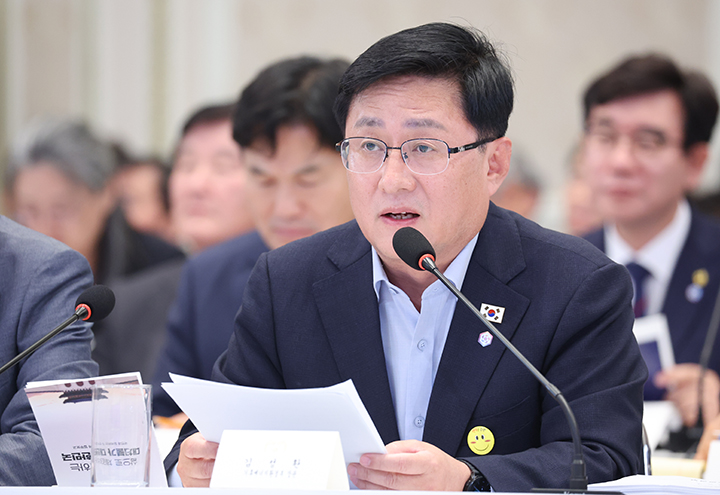 김성환 기후에너지환경부 장관(4일 청와대 부처업무보고/정부 정책프리핑 홈페이지 제공)