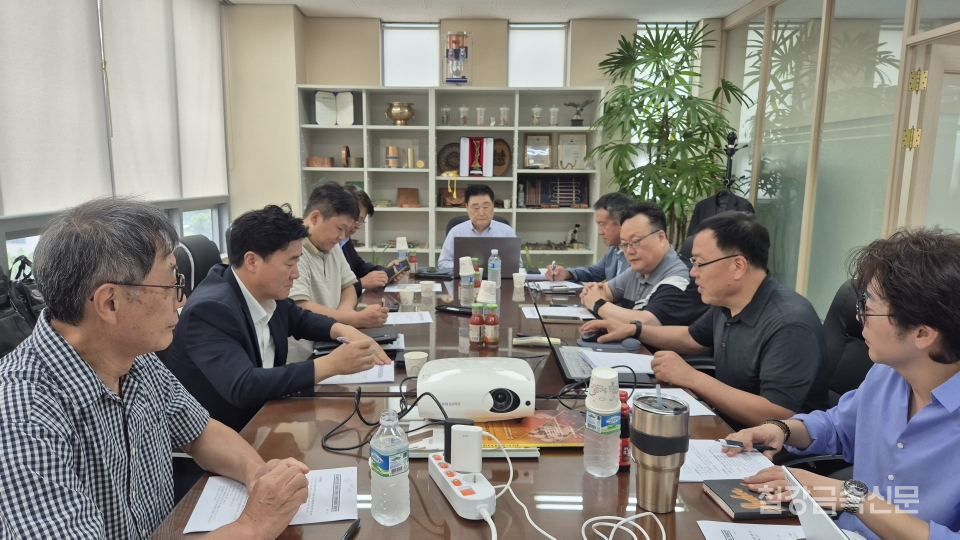 8월 26일 오후 동기술연구조합 회의실에서 하반기 운영위원회가 개최됐다.